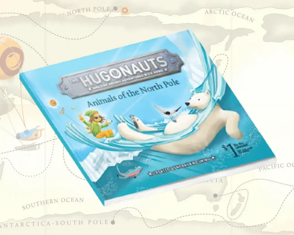 [ISBN 978-1-925103-00-7 NP/P] Animals of the North Pole - Printed Version